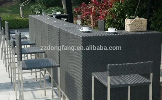 aluminium rattan chair