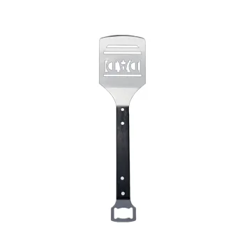 Wooden Handle BBQ Spatula with Bottle Opener: Essential Accessory for Your Outdoor Cooking Experience