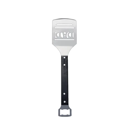 Wooden Handle BBQ Spatula with Bottle Opener: Essential Accessory for Your Outdoor Cooking Experience