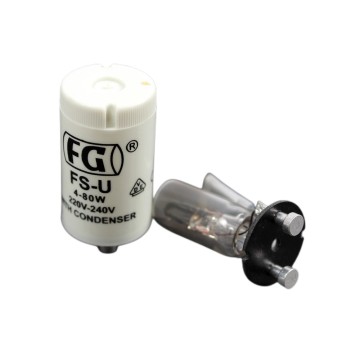 S2/S10/FS-2/FS-4/FS-U S10 Glow Starter for Fluorescent Lamp - CE ROHS Approved