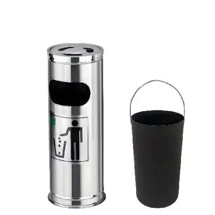 Durable Outdoor Garbage Can with Lid