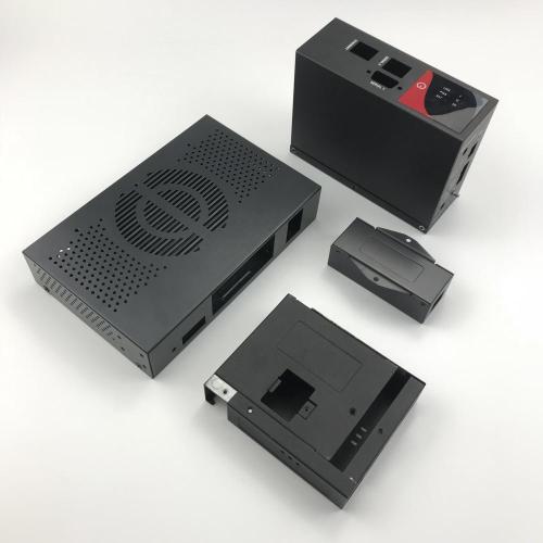 Sheet metal enclosure custom stamped aluminum