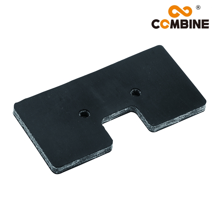 Z38508 Chain Conveyor Backing Steel Paddle Plate for Header of After-market combine harvester