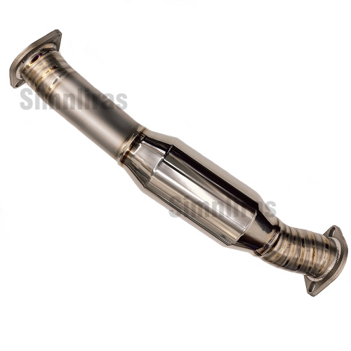 Einzelschuffler mit Tipp 4,5 "Ausgang Catback-Auspuffanlage für 09-21 Nissan 370Z Z34