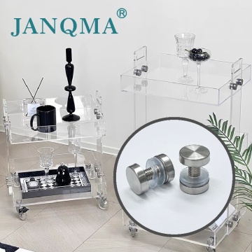 Стекло из нержавеющей стали рекламный винт с двойной головкой