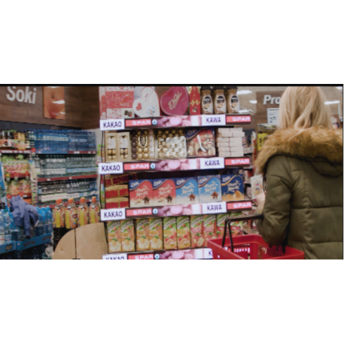 Supermarket P1.5 SMD Smart Shelf LED Display