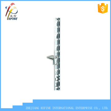 Zinc Plated/Galvanised Small Metal Clip and Wall Upright