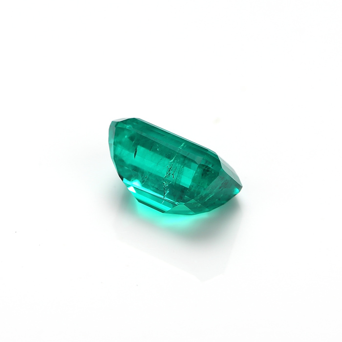 Lab Emerald Colombian Color Emerald Cut 14x10