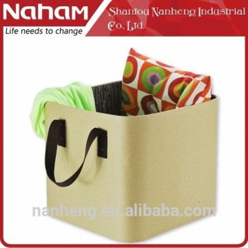 naham excellent Recycled Paper top grade storage paper tote basket