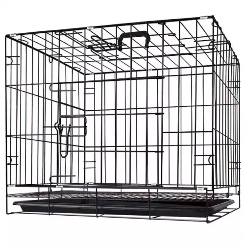 Collapsible Pet Crate for Dogs, Cats, Rabbits, and Puppies