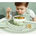 BPA Free Lindo Animales Diseño Silicone Kids Placemats