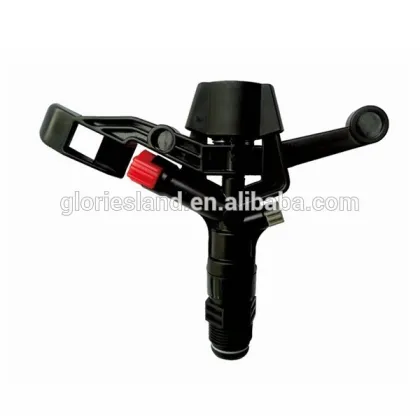 Plastic impact sprinkler irrigation equipment