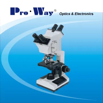 Muti-Viewing Biological Microscope with Two Viewing Heads