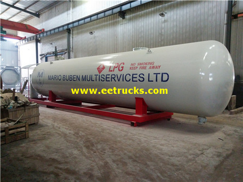 10000 Gallon 20ton Simu ya Skid LPG vituo