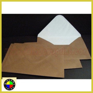 kraft business envelop