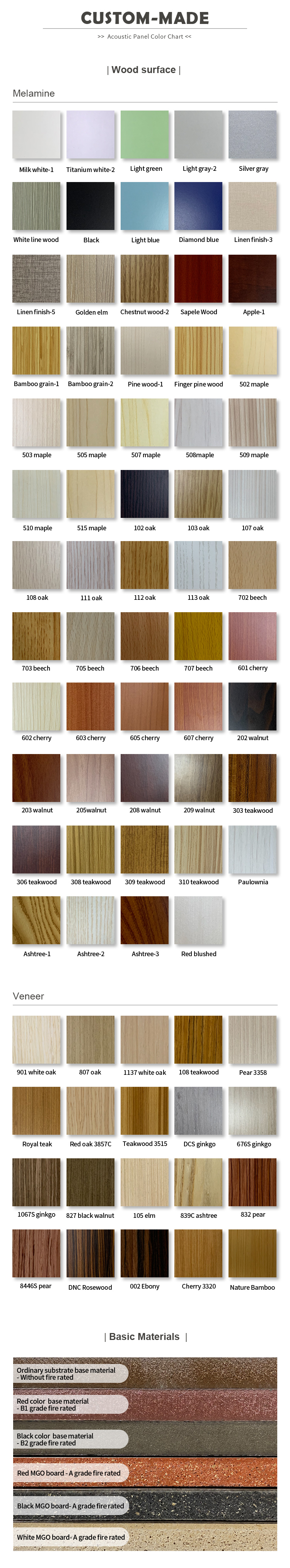 3Perforated wood acoustic panel