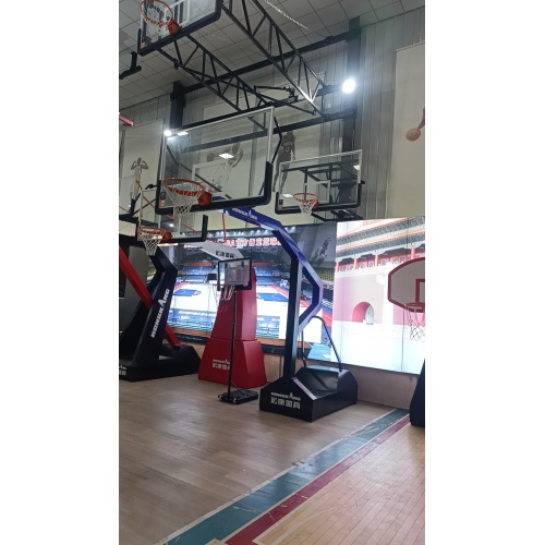 portable Movable basketball backstop