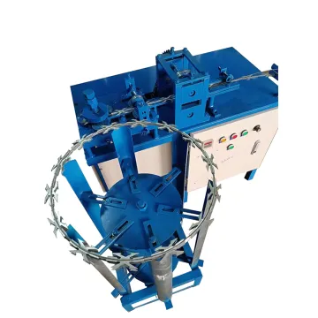 Automatic Galvanized Steel Razor Blade Barbed Wire Production Line