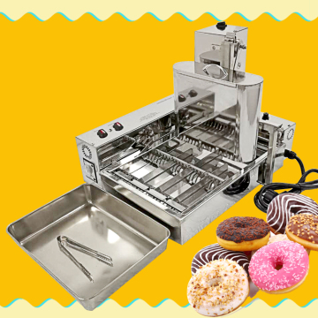 Free Shipping to Mexico: CE 4-Line Popular Commercial Automatic Lokma Donut Machine