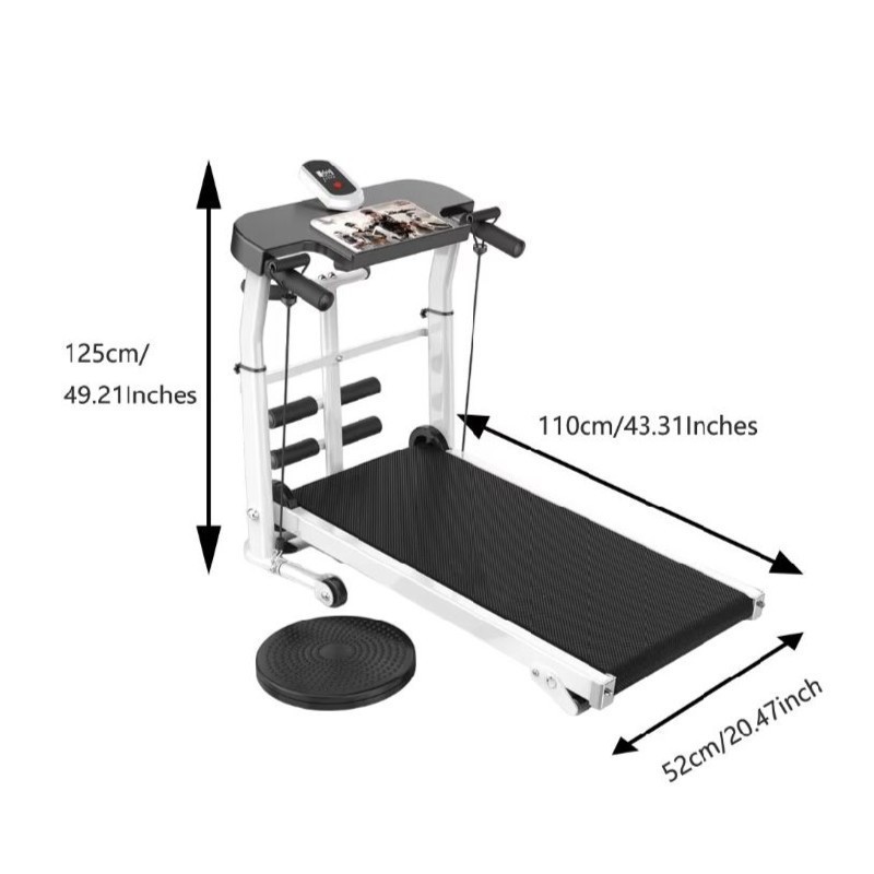 Compact Home Fitness Treadmill for Weight Loss