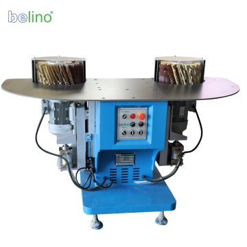 Double Working Stations Edge Sander for MDF Furniture Woodworking