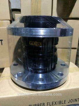 Single Sphere Expansion Rubber Joint with Flange Ends