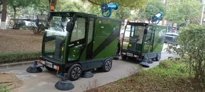 Clean Magic road floor sweeper machine CN full closed equipment