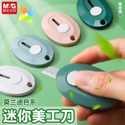 M&G Morandi Colour Mini Courier Knife Paper Cutter Letter Opener