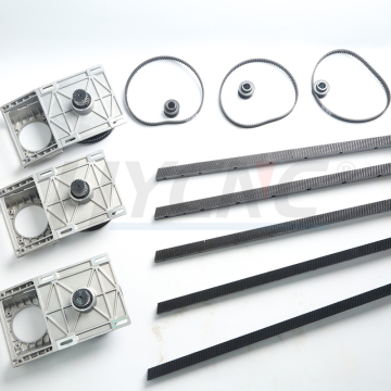 M1.25 Cnc Gear Box Ratio 1:5 Straight Helical Spur Teeth 1.5 Module Synchronous Belt Pulley Reducer
