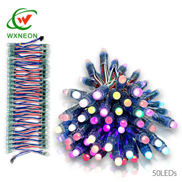 12mm πλήρες χρώμα RGB LED Pixel Module Light με IC DMX512