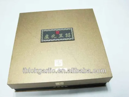 Healthy Snack Food Solo Black Garlic Gift Box