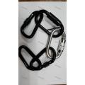 2.3T Heavy Duty Black-Coating Carabiner