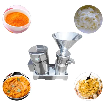 Nut Butter and Paste Grinding Machine: Rice Cocoa Chilli Paste Bean Sesame Colloid Mill