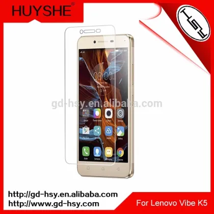 HUYSHE Cell Phone for Lenovo Vibe K5 Tempered Glass Screen Protector for Lenovo Vibe K5 Plus