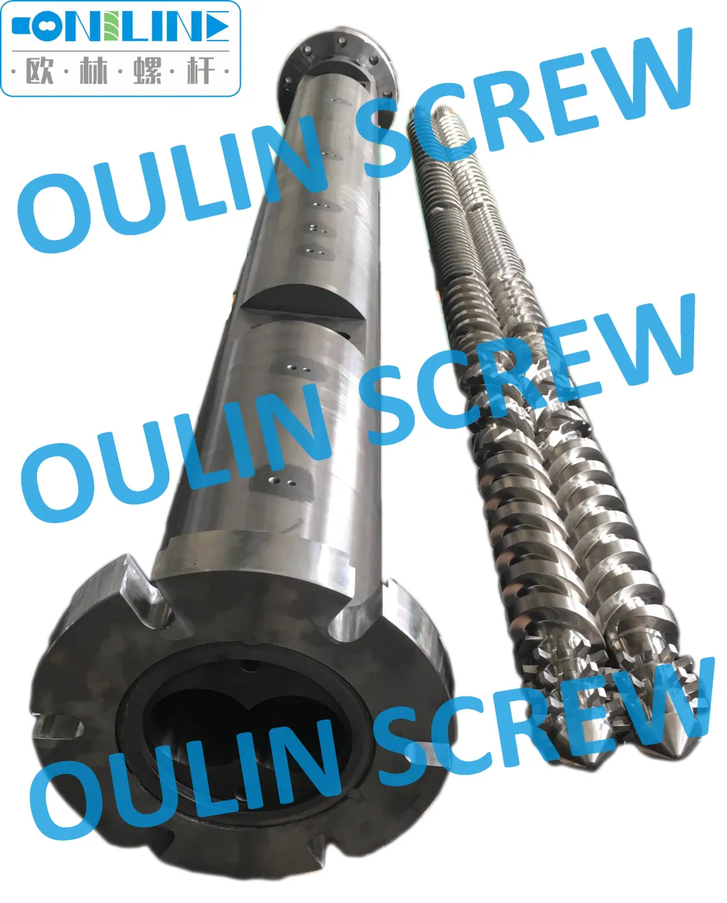 Twin Screw Double Parallel Screw and Barrel for UPVC Pipe