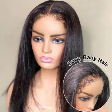 13x4 HD Invisible Lace Wigs with Water Wave Human Hair and Natural Edges