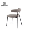 Wholesale Home Restaurant Coffee Shop Cushion Seat Upholstered Dining Chair