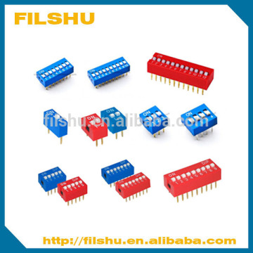 2015 FILSHU hot selling 2.54 dip push switch