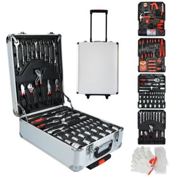 مجموعة المقبس المهنية متعددة الوظائف - متوفرة في 46pcs ، 108pcs ، 150pcs ، 216pcs ، 499pcs لإصلاح السيارات
