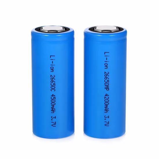 High Capacity Rechargeable Li-ion Lithium Battery of 5000mAh 26650 3.7V