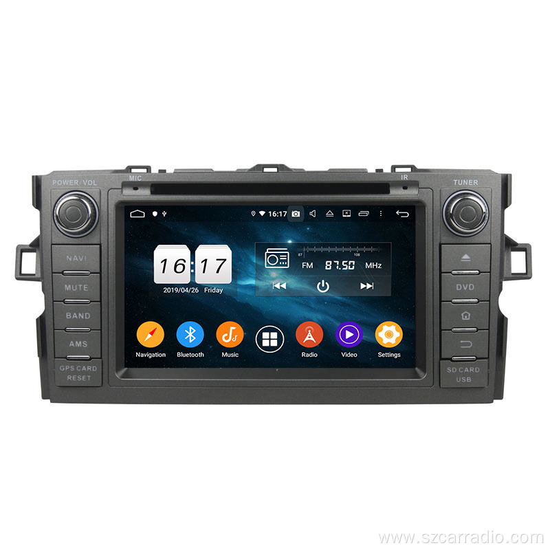 Aruis 2009-2015 car multimedia android 9.0