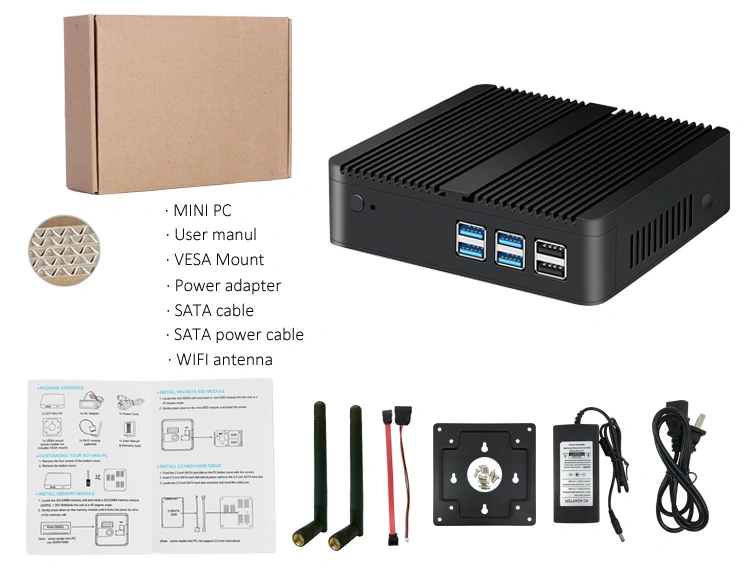 XCY X30 ミニPC ベアボーン XCY X30 ミニPC ベアボーン