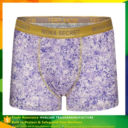 Elegant design wholesale front open mens underwear boxer