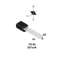 TO-92 Standard 1A Triacs suitable for general purpose AC switching applications