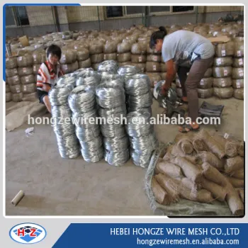 hot dipped galvanized iron wire of different gauge