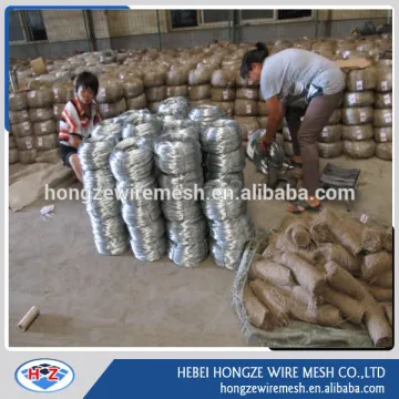 BWG 22 gauge Galvanized iron wire 8kg/coil China