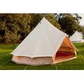 Tente de cloche en toile de coton 4m pendant 4 saisons