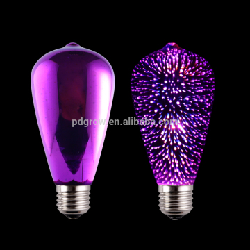 Special für Weihnachten Costom Großhandel dimmbare ST64 Glühfaden Edison LED Birne Licht E27