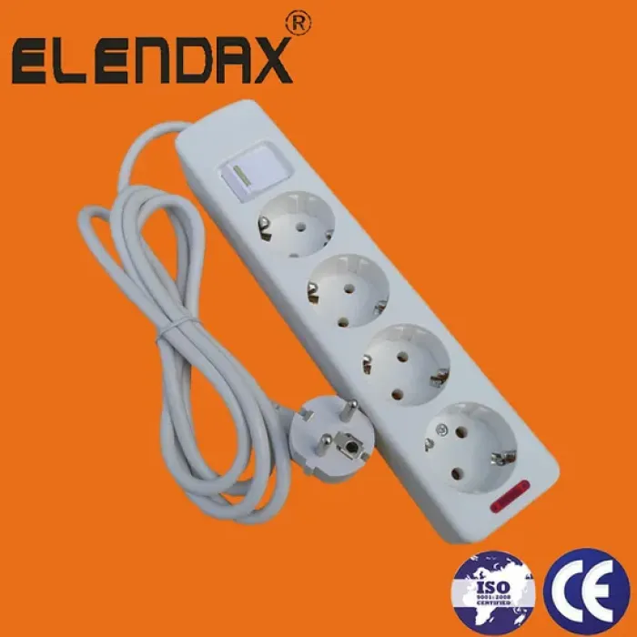 Soket Ekstensi Daya 5 Arah E5005E