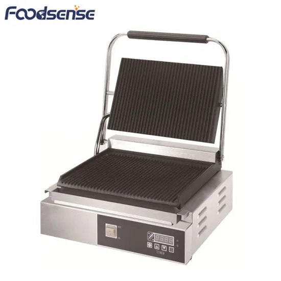 Professional Electric Contact Grill CE Electric Commercial Contact Grill